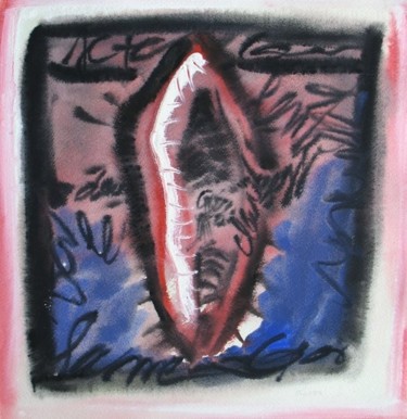 Peinture intitulée "Gouache/papier." par Christian Lopez, Œuvre d'art originale