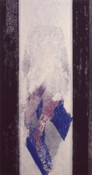 Malerei mit dem Titel "Peinture, huile/boi…" von Christian Lopez, Original-Kunstwerk