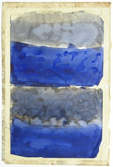 Pittura intitolato "Gouache/papier." da Christian Lopez, Opera d'arte originale
