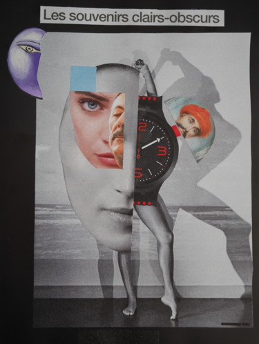 Collages titled "vision du monde" by Christianmongenier ( L'Incompris ), Original Artwork, Collages
