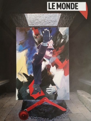 Collages getiteld "JE SUIS LA TERREUR…" door Christianmongenier ( L'Incompris ), Origineel Kunstwerk, Collages