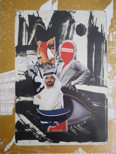 Collages intitulée "LES NOUVEAUX MONSTR…" par Christianmongenier ( L'Incompris ), Œuvre d'art originale, Collages