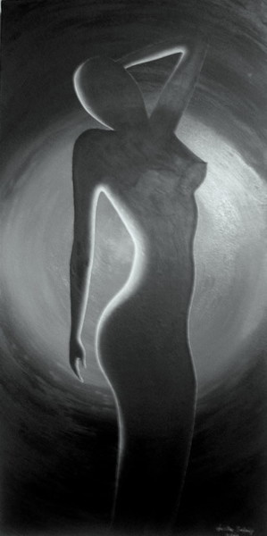 Peinture intitulée "ombres et lumieres…" par Christian Salaun, Œuvre d'art originale, Huile
