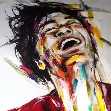 Картина под названием "joie  "galerie Rana…" - Christian Vey, Подлинное произведение искусства, Масло
