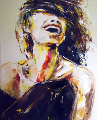 Peinture intitulée "Angelina 3" par Christian Vey, Œuvre d'art originale