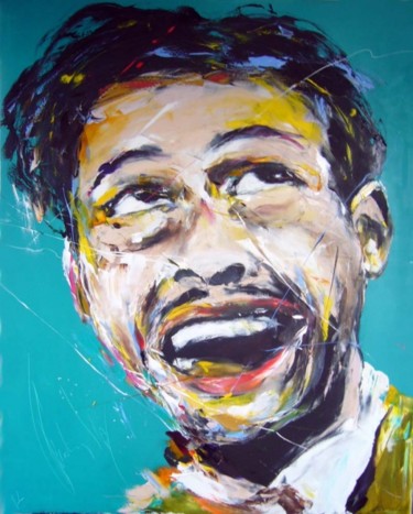 Peinture intitulée "Cab Calloway" par Christian Vey, Œuvre d'art originale