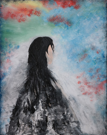 Pintura titulada "Rêve" por Christine Boucher, Obra de arte original, Acrílico