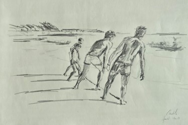 Dessin intitulée "Poulbrizfonceurs c1…" par Christille De Witte, Œuvre d'art originale, Crayon