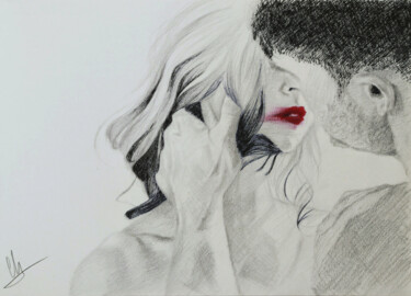 Рисунок под названием "Fatal Agreement" - Christina Diamond, Подлинное произведение искусства, Чернила