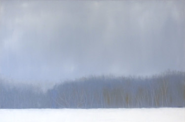 Peinture intitulée "Matin d'hiver - Wép…" par Christina Ugolini, Œuvre d'art originale, Huile
