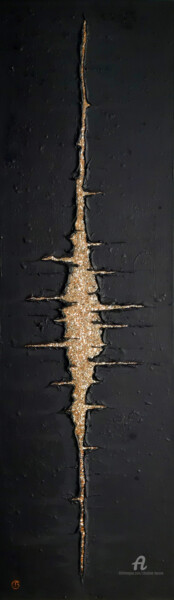 Peinture intitulée "Brèche 2" par Christine Barone, Œuvre d'art originale, Acrylique Monté sur Châssis en bois
