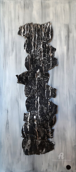 Картина под названием "Transcender l'exist…" - Christine Barone, Подлинное произведение искусства, Акрил