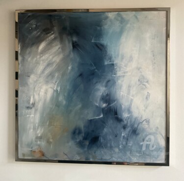 Painting titled "Un vent dans les vo…" by Christine Barth Mroz, Original Artwork, Acrylic Mounted on Wood Stretcher frame