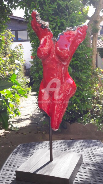 Sculpture titled "L' ENVOL" by Christine Dupont, Original Artwork