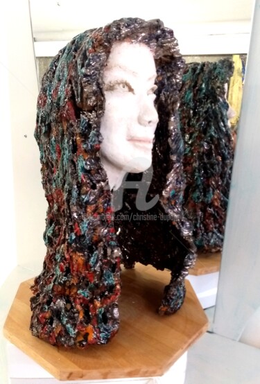 Sculpture titled "Marie" by Christine Dupont, Original Artwork, Ceramics