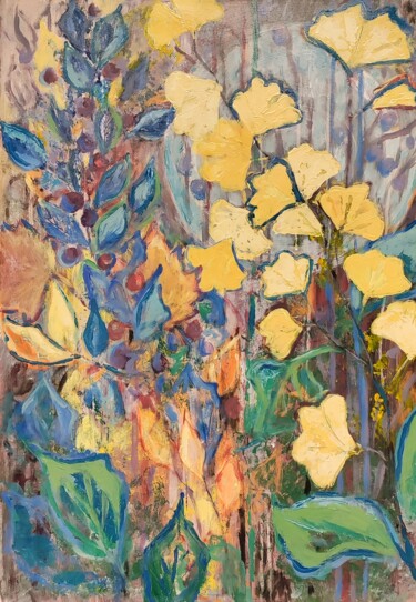 Painting titled "Herbstzauber" by Christine Jost (Chijotrend Art), Original Artwork, Acrylic
