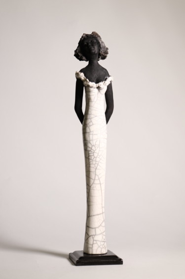 Sculpture titled "ALEXIE" by Christine Lavoute, Original Artwork, Ceramics