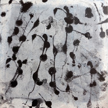 Peinture intitulée "Chromosomes fous 30…" par Christine Membrez, Œuvre d'art originale