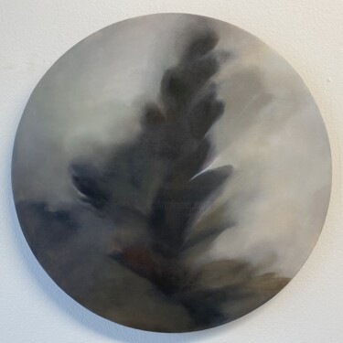 Картина под названием "Schweigen 3" - Christine Schön, Подлинное произведение искусства, Масло Установлен на Деревянная рама…