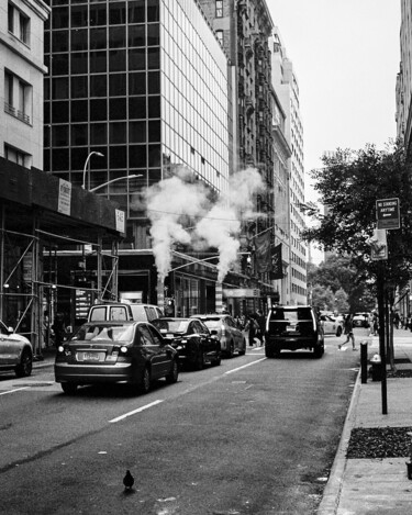 Photography titled "New-yorkais" by Christine Vannier, Original Artwork, Analog photography