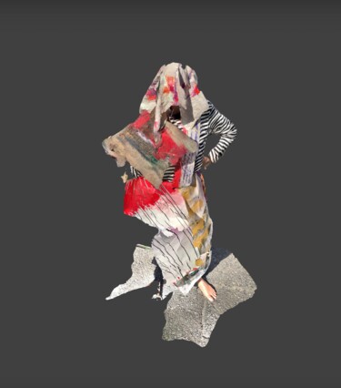 Arte digitale intitolato "A Itoshima" da Christine Vannier, Opera d'arte originale, Lavoro digitale 2D