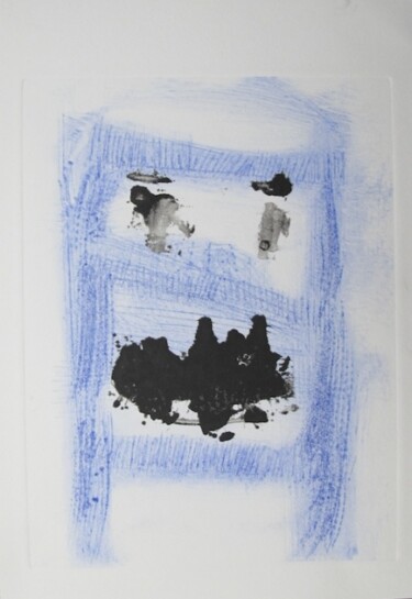 Incisioni, stampe intitolato "gravure-tête" da Christine Vannier, Opera d'arte originale, incisione