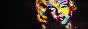 Peinture intitulée "Marilyn II - Entièr…" par Christine Bélanger, Œuvre d'art originale, Acrylique