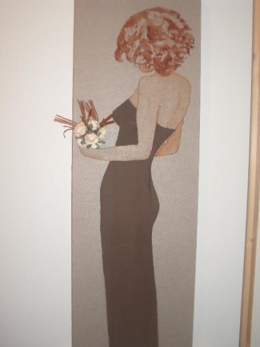 Картина под названием "St Valentin" - Christine Bousquet, Подлинное произведение искусства, Масло