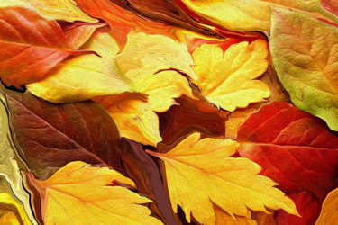 Digital Arts titled "autumn" by Christine Zion, Original Artwork, Digital Painting