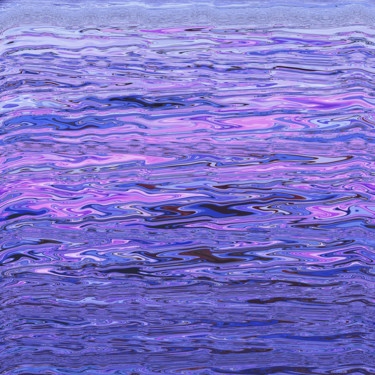 Digital Arts titled "journey 801  Ocean" by Christine Zion, Original Artwork, Digital Painting