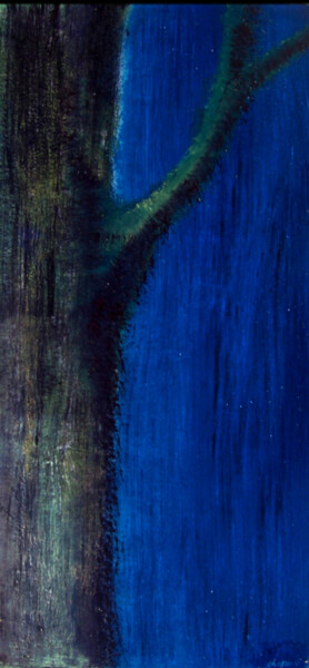 Pittura intitolato "Tronc" da Christophe Carton, Opera d'arte originale, Olio
