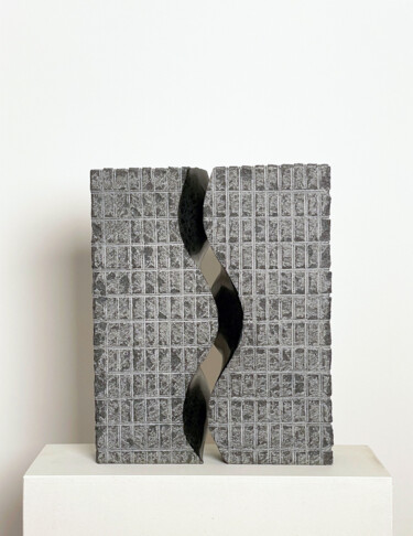 Sculpture titled "Room_11_01" by Christoph Jakob, Original Artwork, Stone