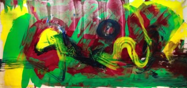 Pintura intitulada "C. LifeART "Abstrak…" por Christoph Prein, Obras de arte originais, Acrílico