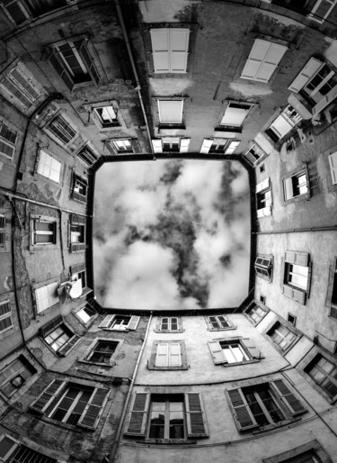 Photographie intitulée "Perspektiv#02 - Avi…" par Christophe Aubry, Œuvre d'art originale, Photographie numérique