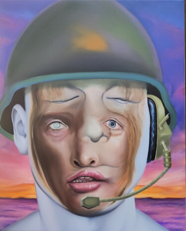 Peinture intitulée "Final Trilogy - War…" par Christophe Avella Bagur, Œuvre d'art originale, Huile Monté sur Châssis en bois