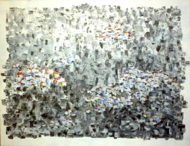 Painting titled "ROCAILLE" by Christophe Bertrand (CEBO), Original Artwork