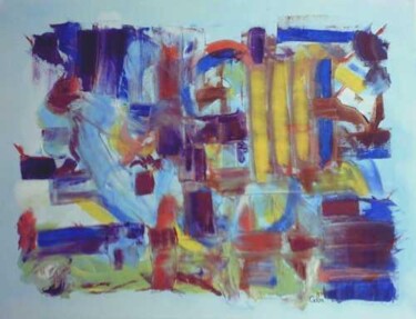 Painting titled "Espillal" by Christophe Bertrand (CEBO), Original Artwork