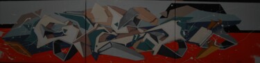 Malerei mit dem Titel "Graff 1 2020" von Christophe Caniac, Original-Kunstwerk, Acryl