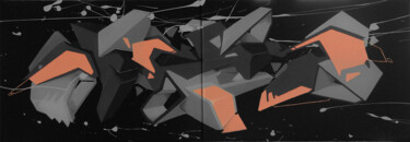 Картина под названием "Graff_3_2020" - Christophe Caniac, Подлинное произведение искусства, Манипулированная фотография