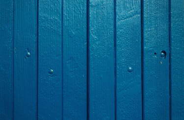 Photographie intitulée "Volet-Bleu.jpg" par Christophe Chauprade, Œuvre d'art originale, Photographie non manipulée