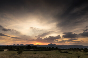 Fotografia intitulada "Puy de Dôme - Vue d…" por Christophe Habrial, Obras de arte originais, Fotografia digital