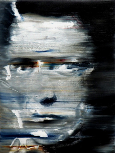 Malerei mit dem Titel "Fountainhead" von Christophe Muylaert, Original-Kunstwerk, Öl