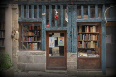 Photographie intitulée "la librairie" par Christophe Plousey, Œuvre d'art originale, Photographie numérique