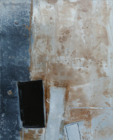 Peinture intitulée "Vaserie en bande. 8…" par Christophe Rivière, Œuvre d'art originale, Huile Monté sur Châssis en bois
