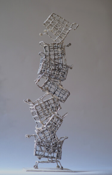 Escultura titulada "Figure de style" por Christophe Rouleaud, Obra de arte original, Yeso
