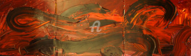 Pittura intitolato "Triptyque" da Christophe Sola, Opera d'arte originale, Olio Montato su Telaio per barella in legno