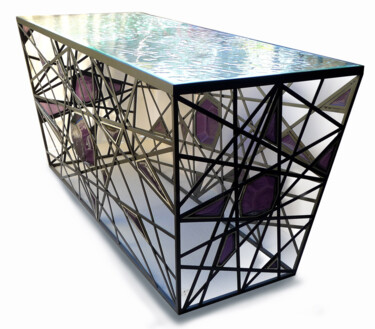 设计 标题为“console Anna” 由Christophe Talec, 原创艺术品, 家具