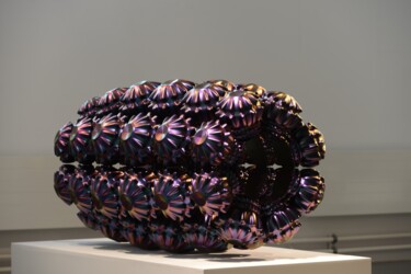 Sculpture intitulée "Fractal 1" par Christophe Bregnard, Œuvre d'art originale, Acier inoxydable