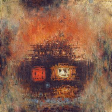 Pittura intitolato "ghost wreck from th…" da Christophe Dupin, Opera d'arte originale, Acrilico Montato su Telaio per barell…