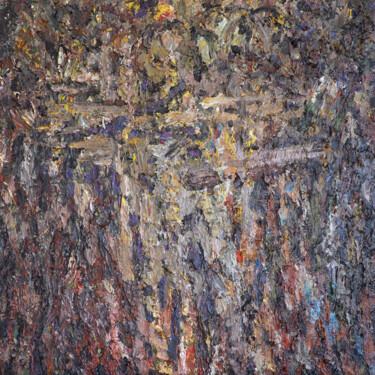 Pittura intitolato "Golgotha" da Christophe Dupin, Opera d'arte originale, Acrilico